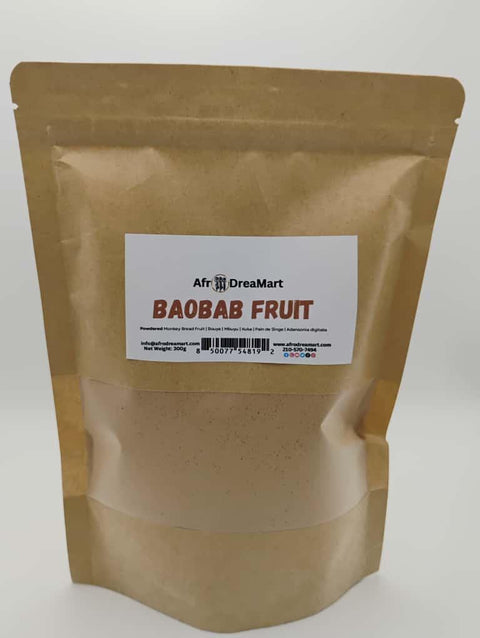 Organic Baobab fruit powder, 300g