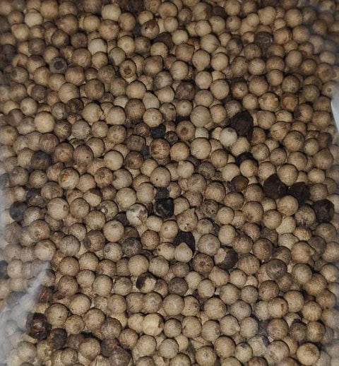White Peppercorns | Poivre de Penja | Penja White Pepper | Piper nigrum Seed | 8.8 oz Pack | Premium Quality Spice