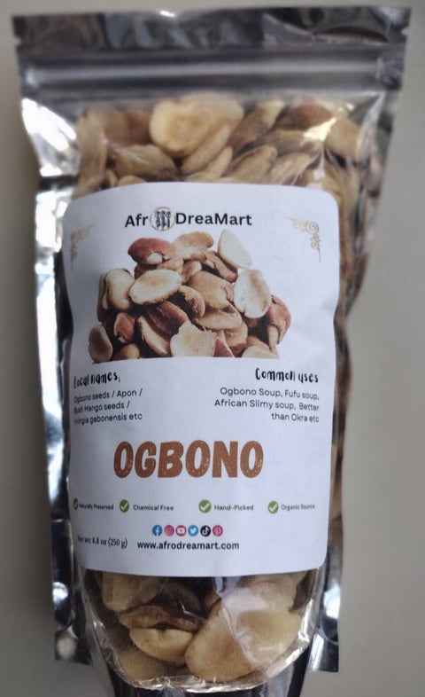 Ogbono Seeds | African Bush Mango, Dika Nuts (8.8 oz)