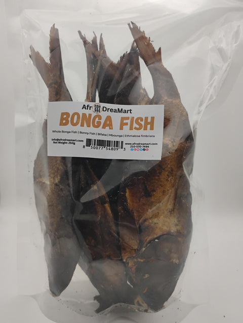 Smoked Bifaka (Mbounga, Malolo) Fish| 5+ Count  | 250g per pack (whole, powder, peeled)