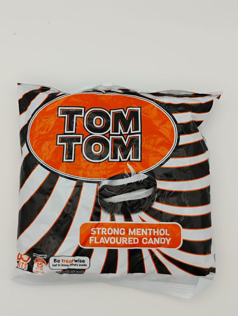 Tom Tom Menthol Candy, Refreshing Throat Soothers (40 Pieces)
